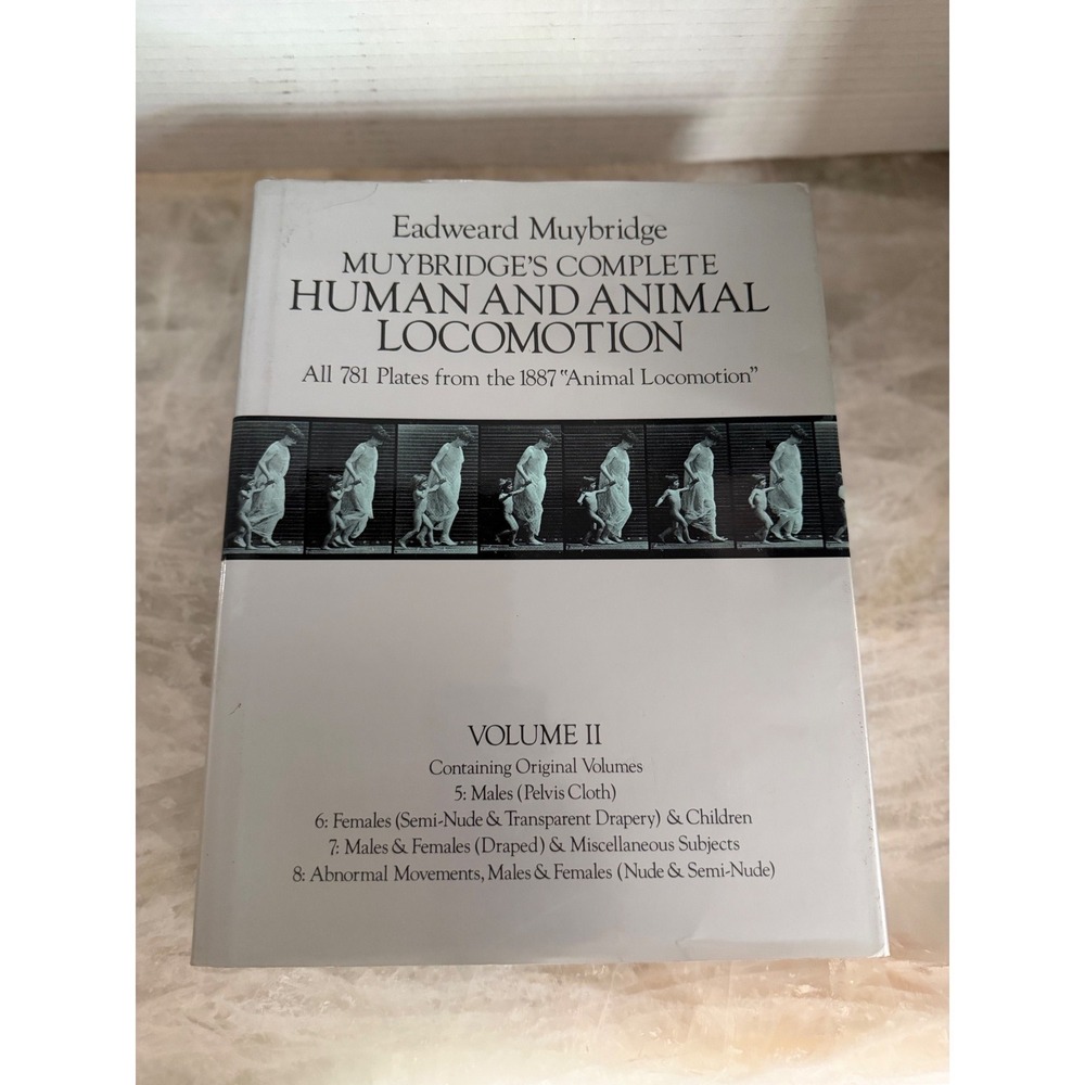 Dover Muybridge Complete Human and Animal Locomotion 3 Vol Set Gray1 979 HC - Picture 7 of 14